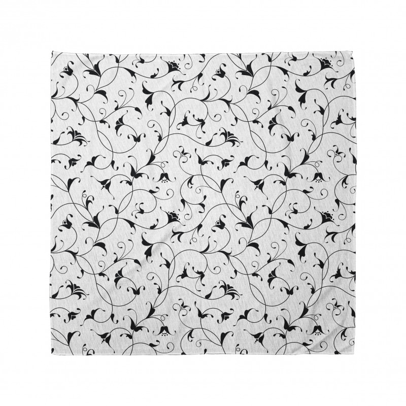 Oriental Leaf Designs Bandana