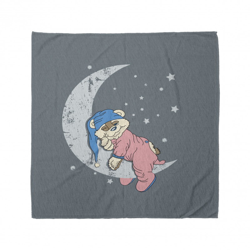 Baby Sleeping on the Moon Bandana