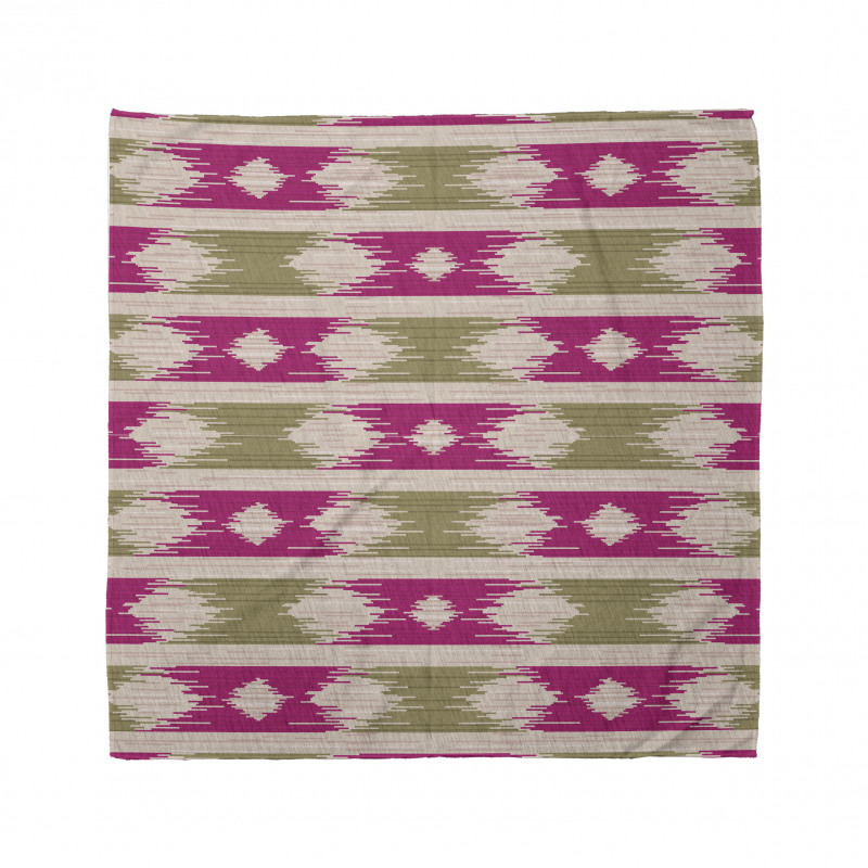 Etnik Bandana Nostaljik Kilim Desenli