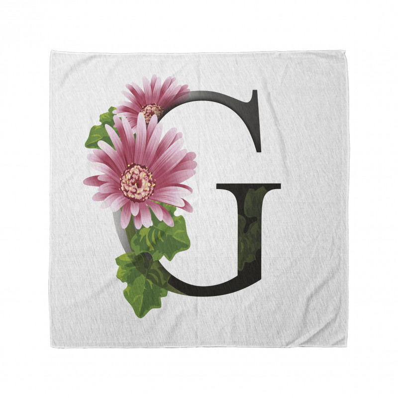 Gerbera Blossom G Font Bandana