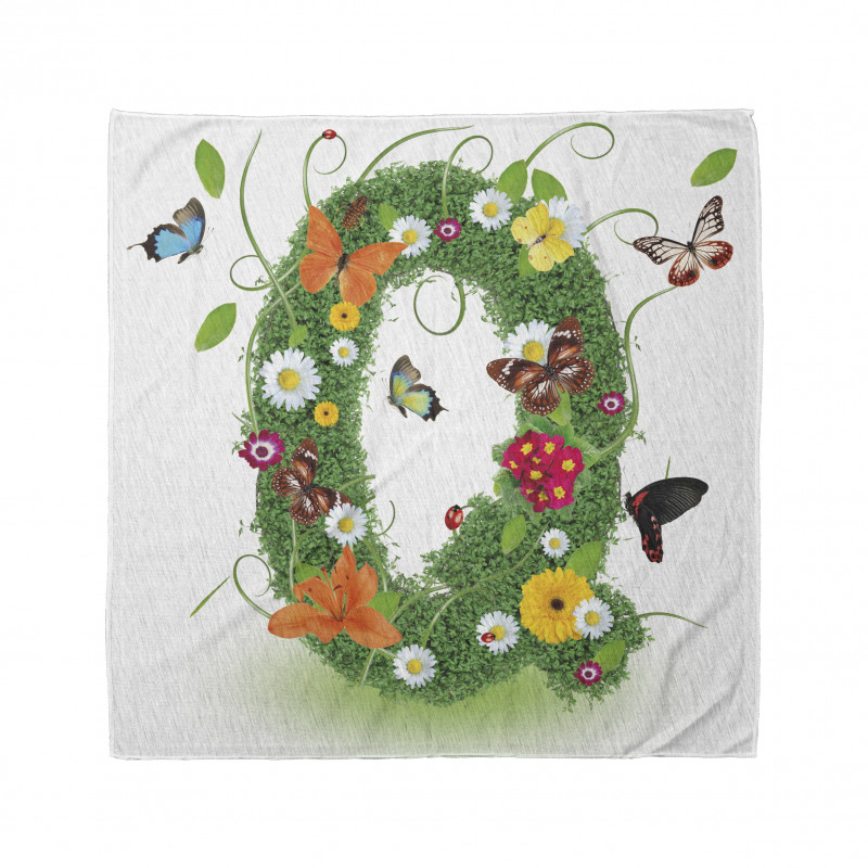 Summer Alphabet Herbs Bandana