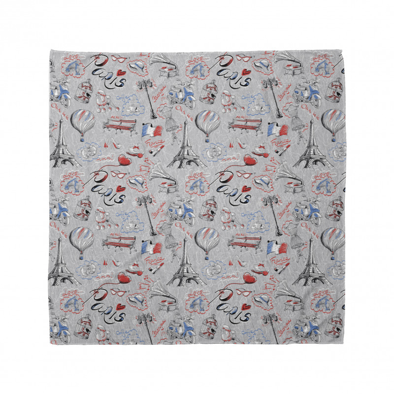 France City of Love Bandana