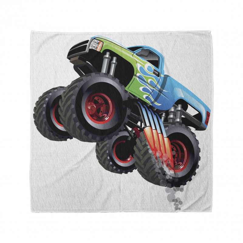 Monster Truck Cool Cartoon Bandana