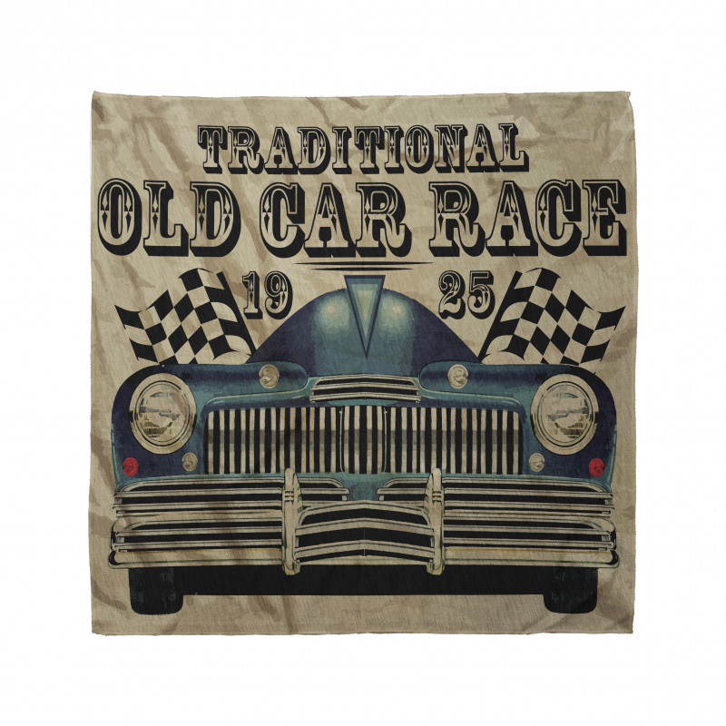 Traditional Old Race Car Bandana