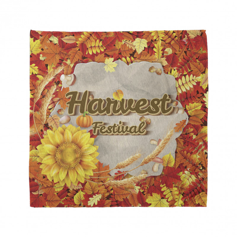 Festival Autumn Leaves Bandana