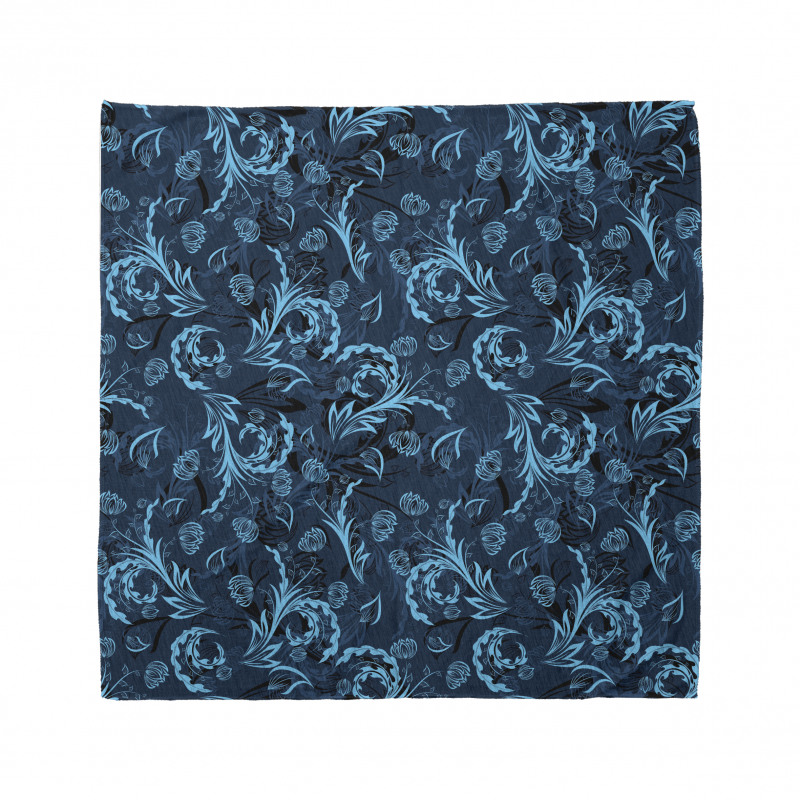 Damask Inspired Abstract Bandana