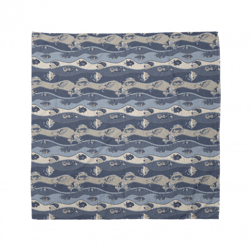 Cartoon Aquarium Bandana