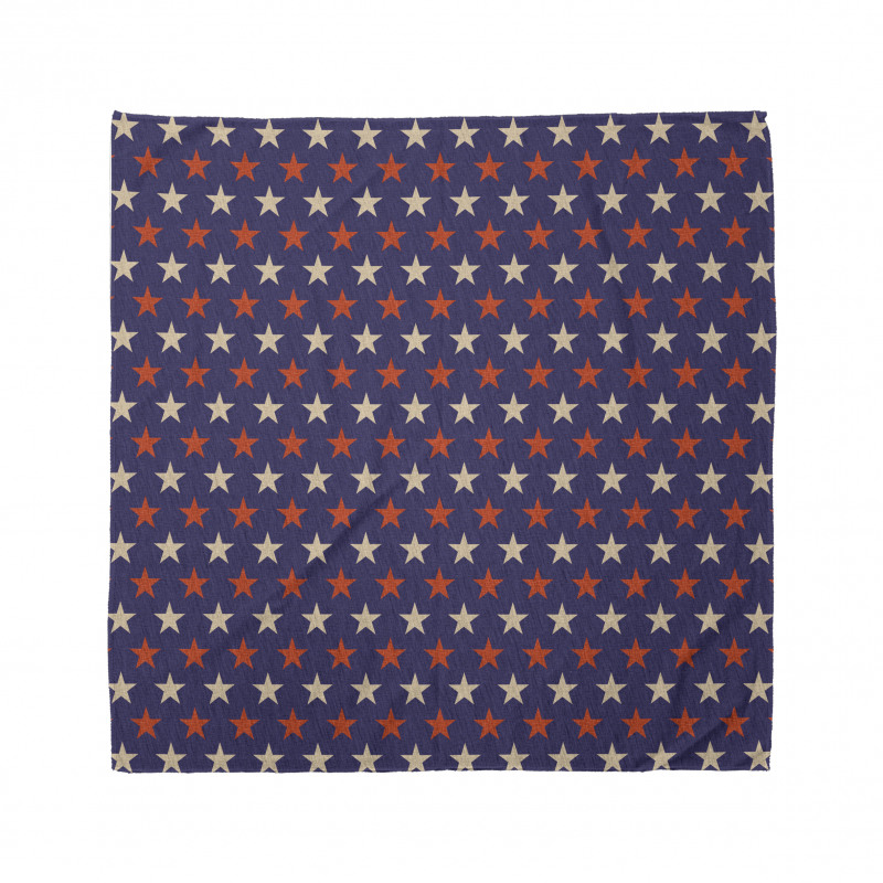 Vintage Patriotic Colors Bandana