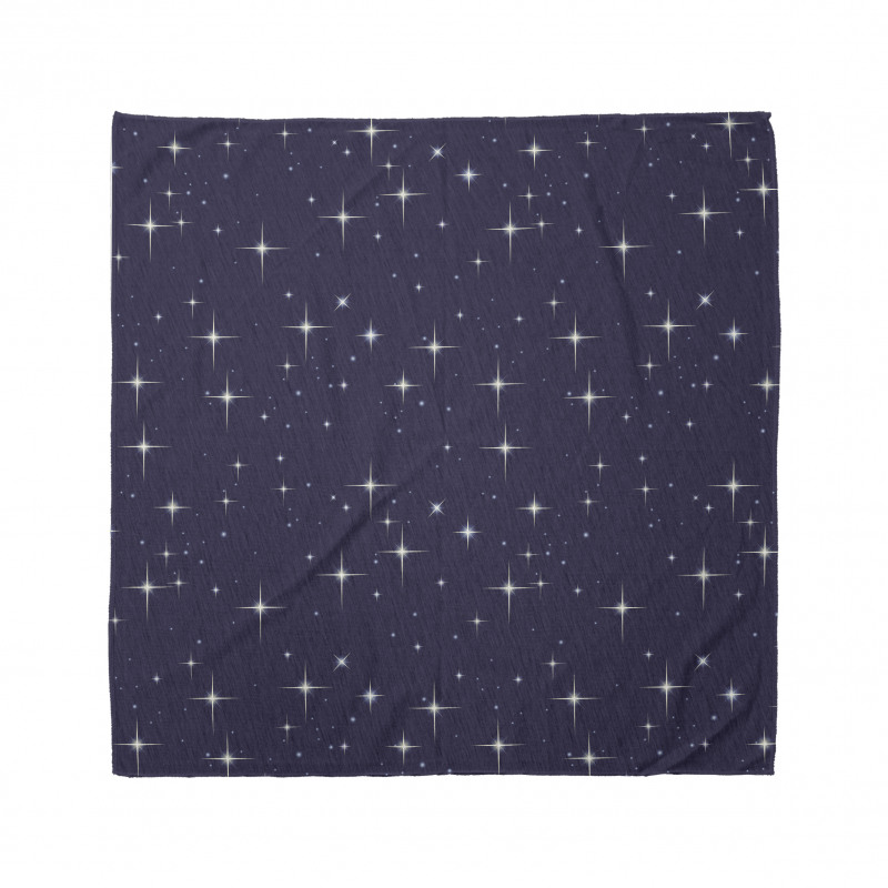 Night Skyline with Stars Bandana