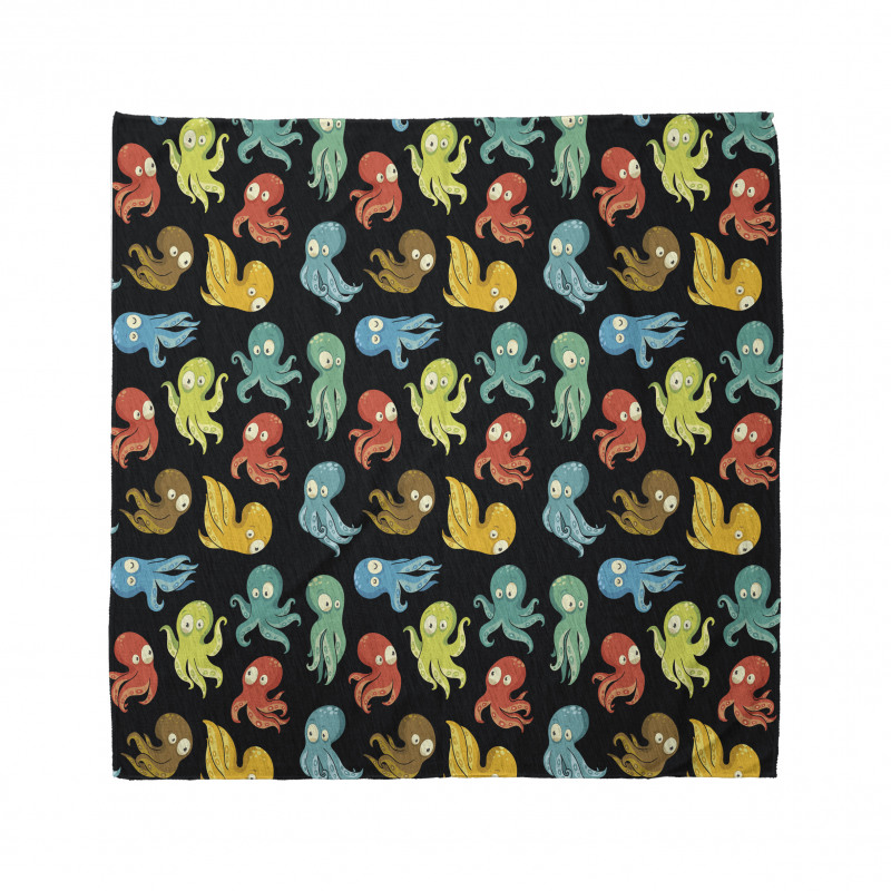 Funny Sea Characters Bandana