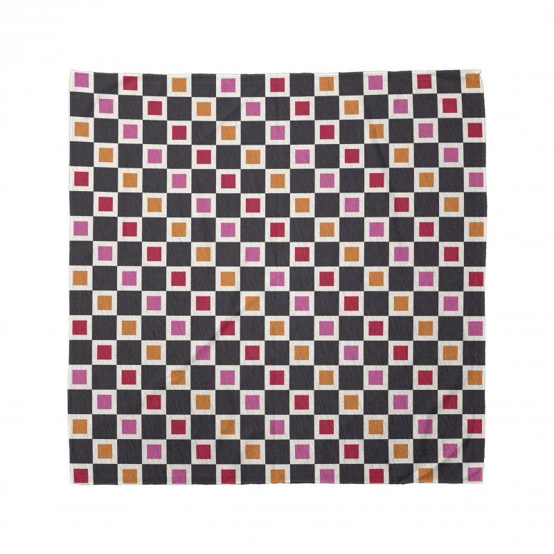 Grid Vivid Squares Bandana