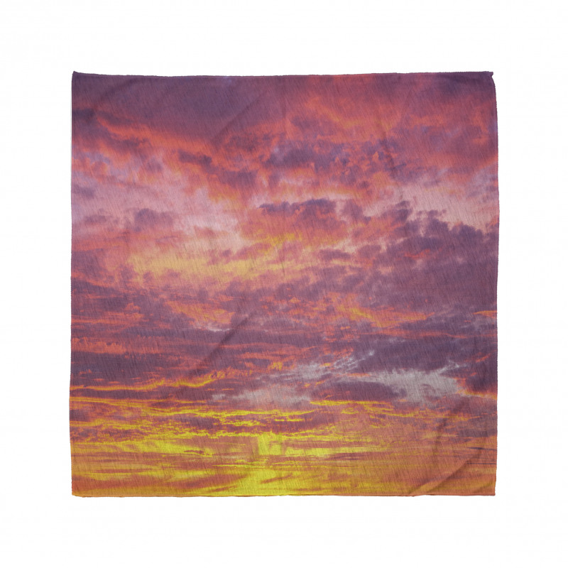 Sunset Clouded Weather Bandana