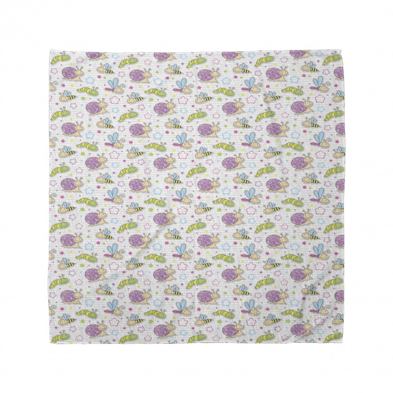 Insects Snail Caterpillar Bandana