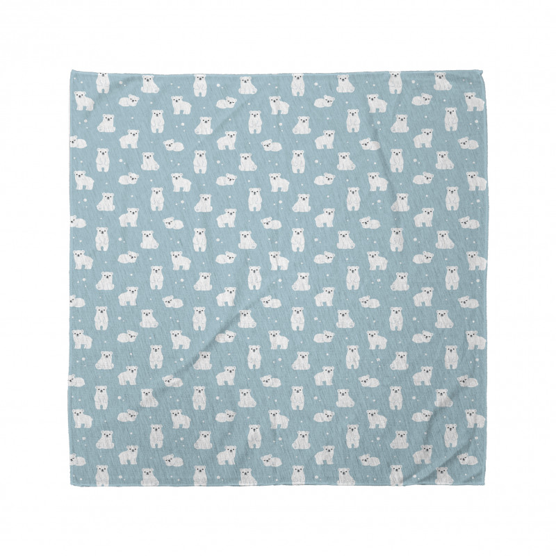 Cartoon Polar Bears Bandana