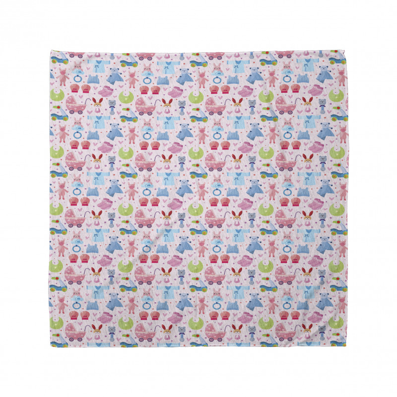 Teddy Bear and Bunny Bandana