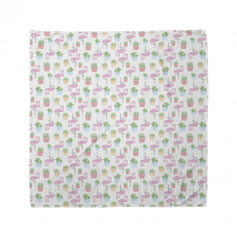 Sleeping Foliage Birds Bandana