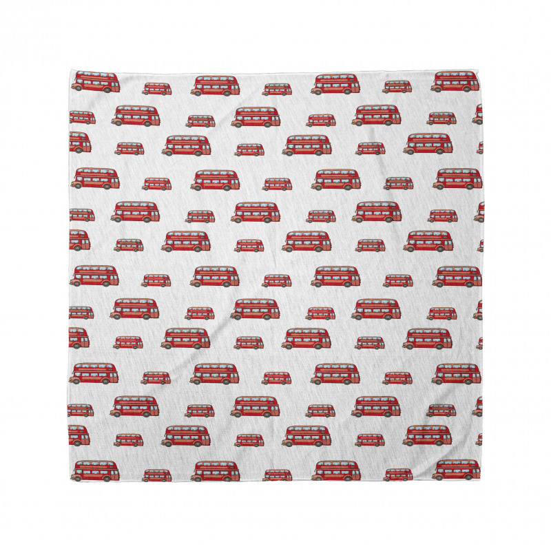 Cute Double Decker Bus Bandana