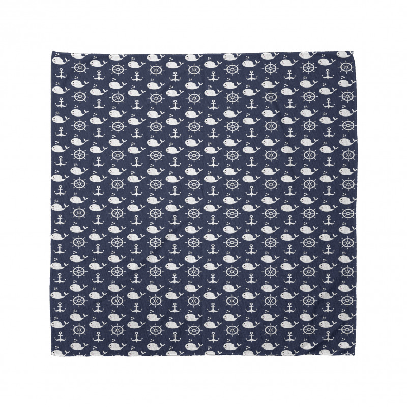 Maritime Anchor Whale Bandana