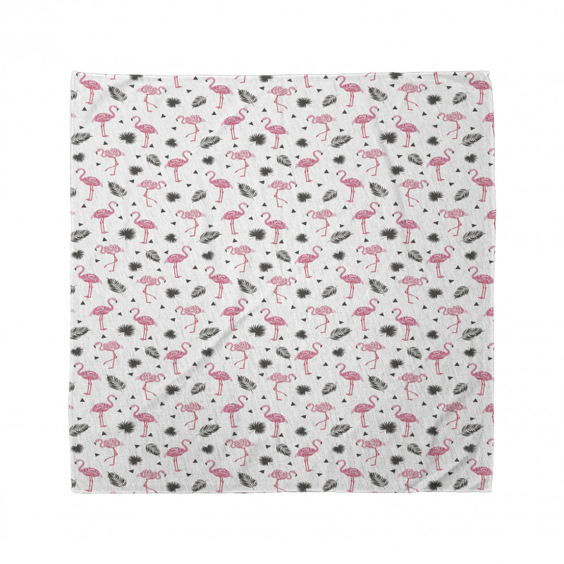 Watercolor Art Flamingos Bandana