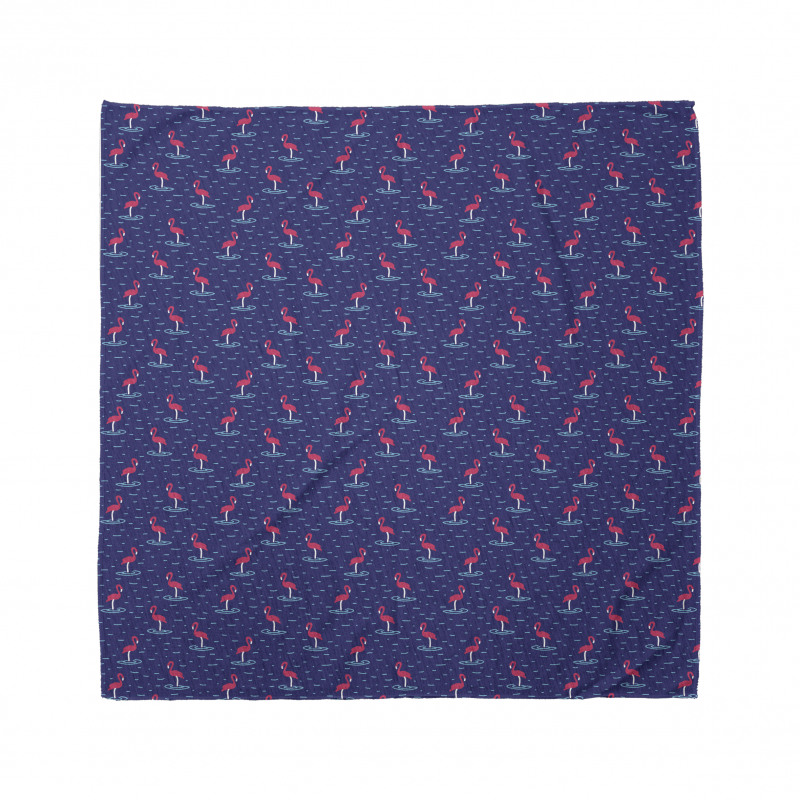 Wavy Lake Birds Bandana