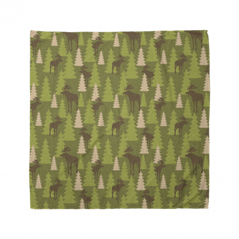 Forest Creatures Moose Bandana