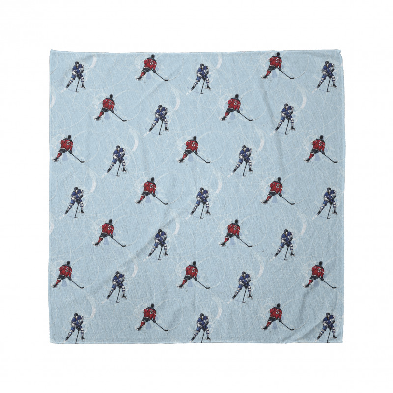 Ice Hockey Pattern Winter Bandana