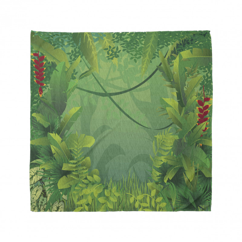 Hawaiian Rainforest Bandana