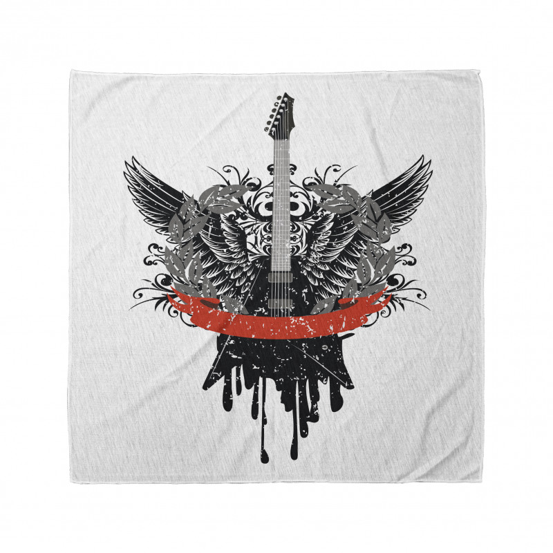 Gothic Guitar Wings Bandana