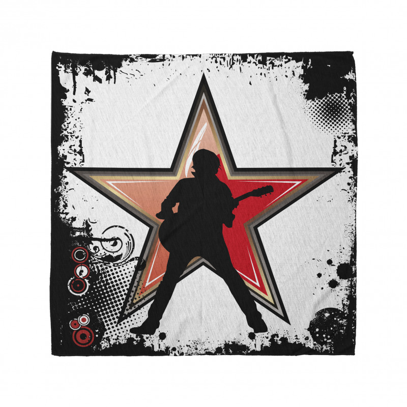 Guitar Player Star Bandana