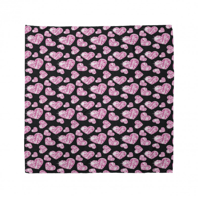 Romatic Heart Shapes Bandana