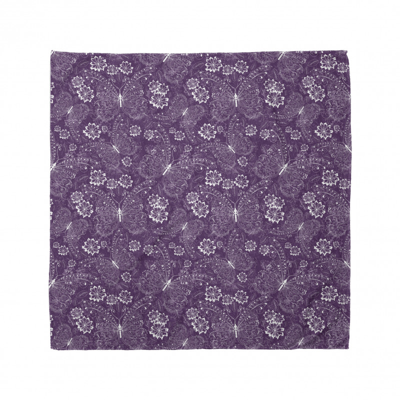 Vintage Style Flowers Bandana