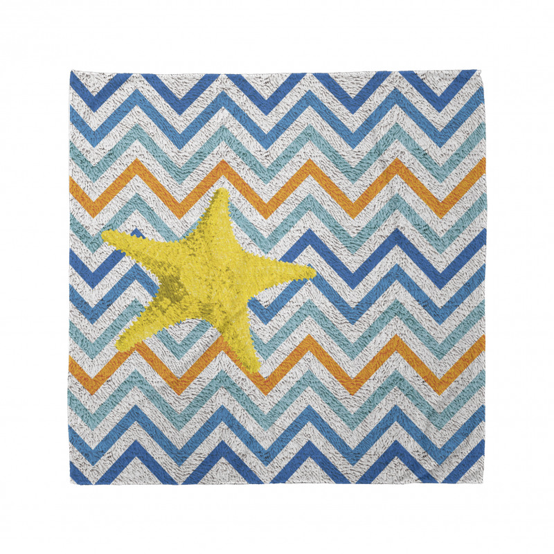 Angled Stripes Starfish Bandana