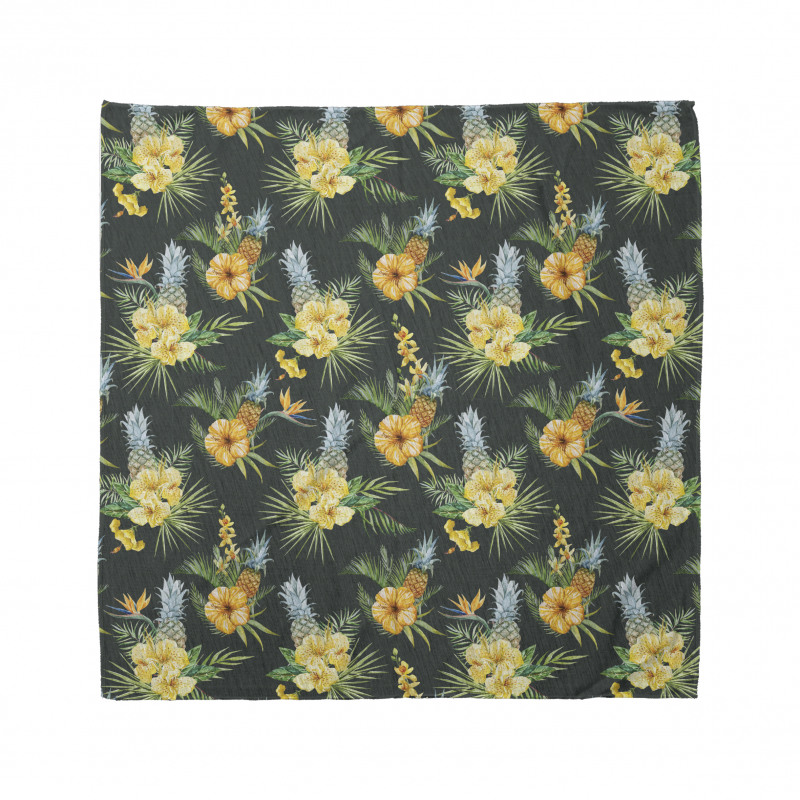 Tropic Flower Design Bandana