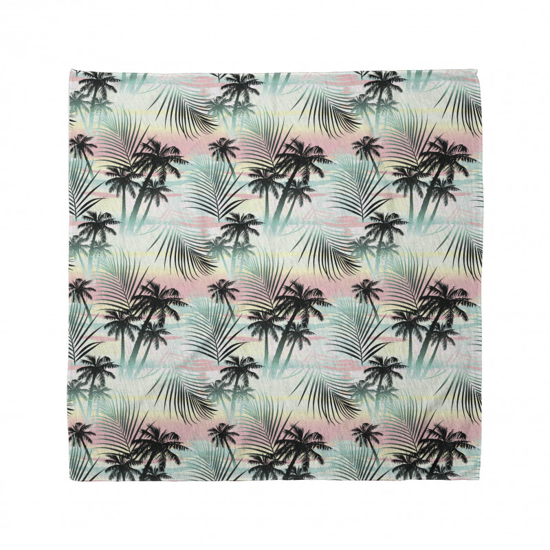 Summer Palm Trees Fern Bandana