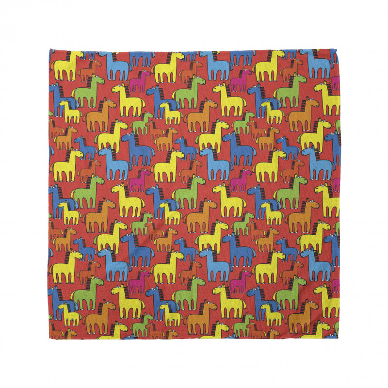 Cartoon Stallion Farm Bandana