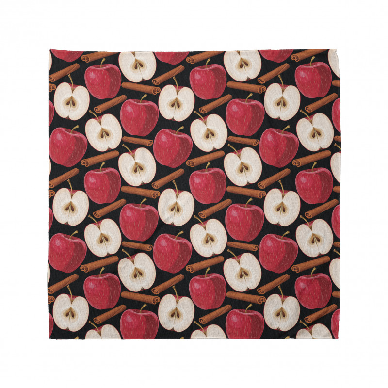 Cinnamon Sticks Fruits Bandana