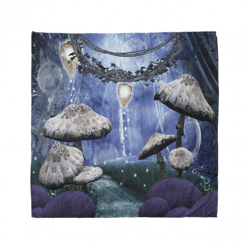 Dreamy Forest Mushroom Bandana