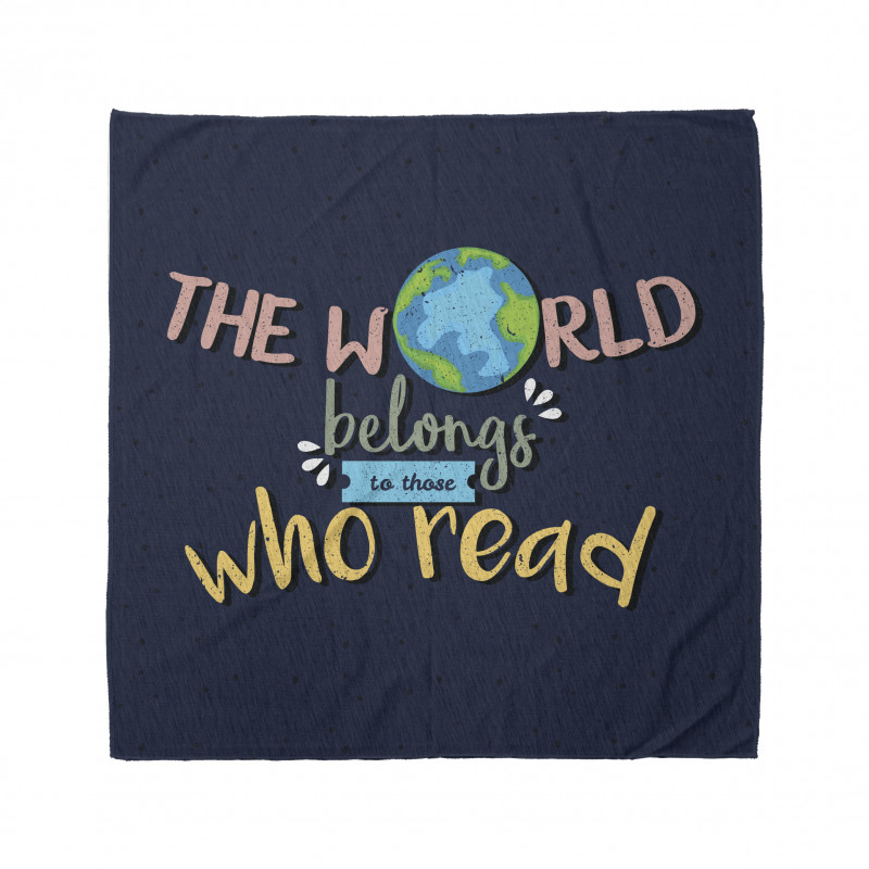 World Belongs to Readers Bandana