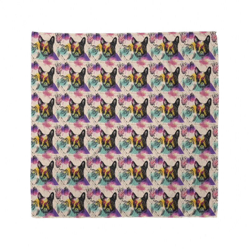 Colorful Crystals Bandana