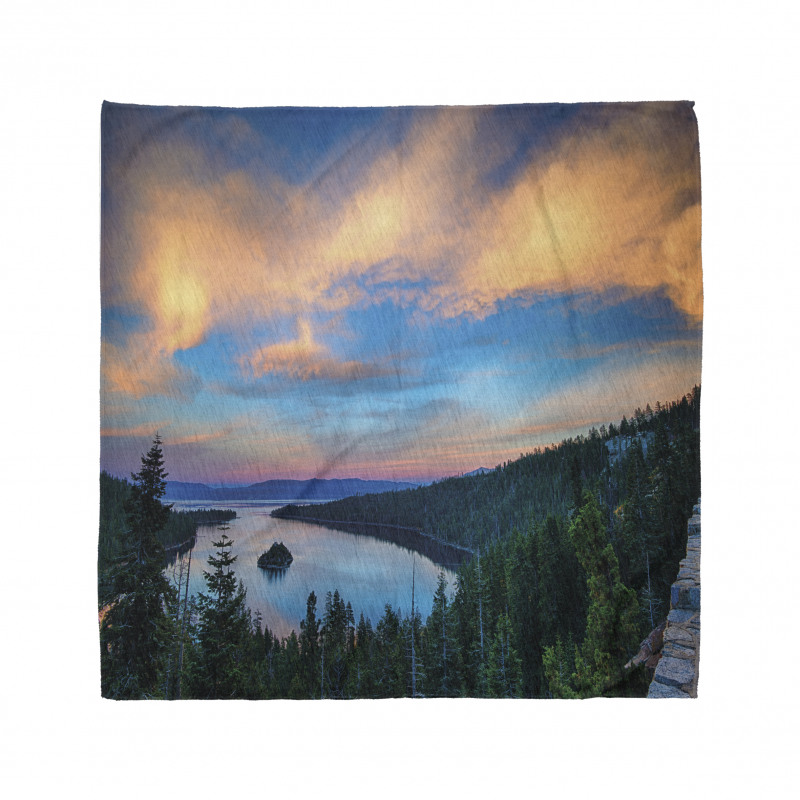 Sundown in the Woods Bandana