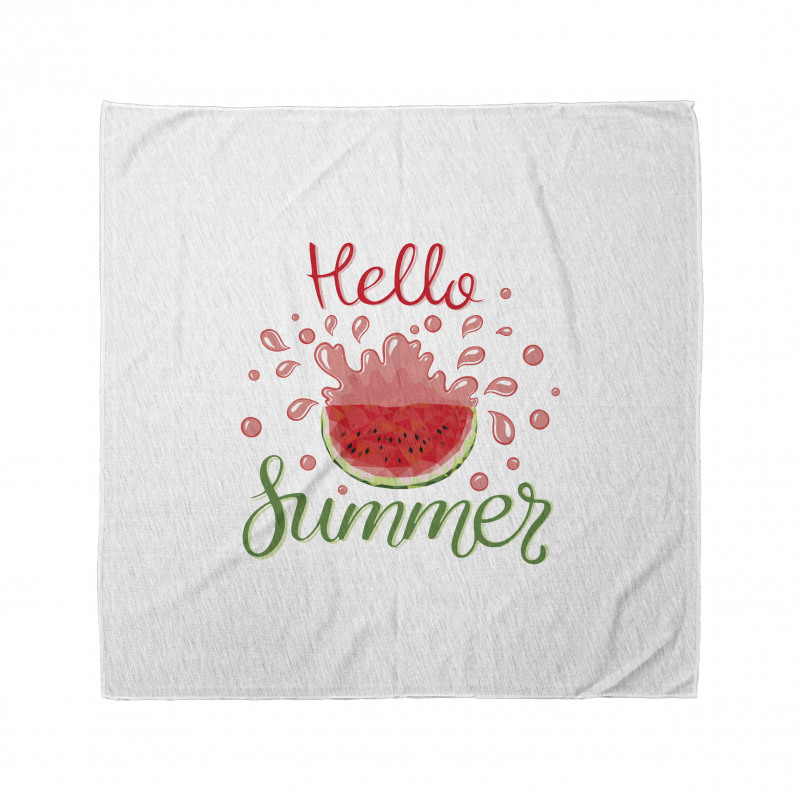 Cartoon Watermelon Bandana