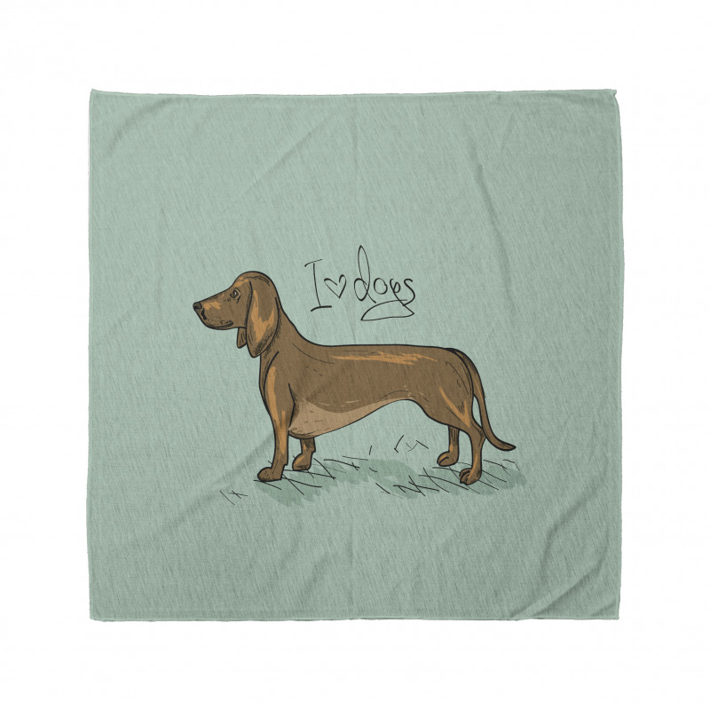 Detailed Puppy Design Bandana