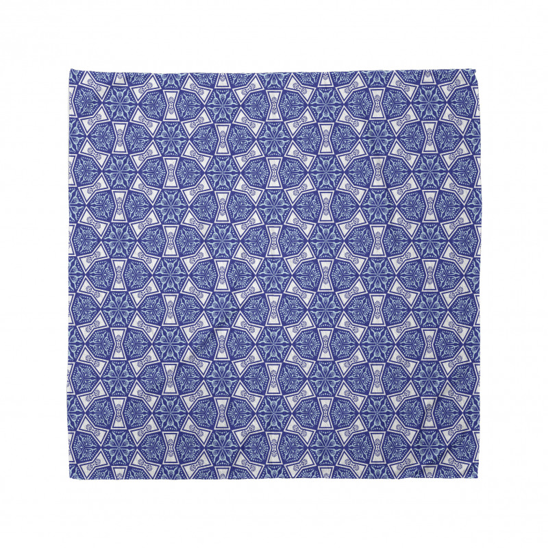 Blue Mosaic Bandana