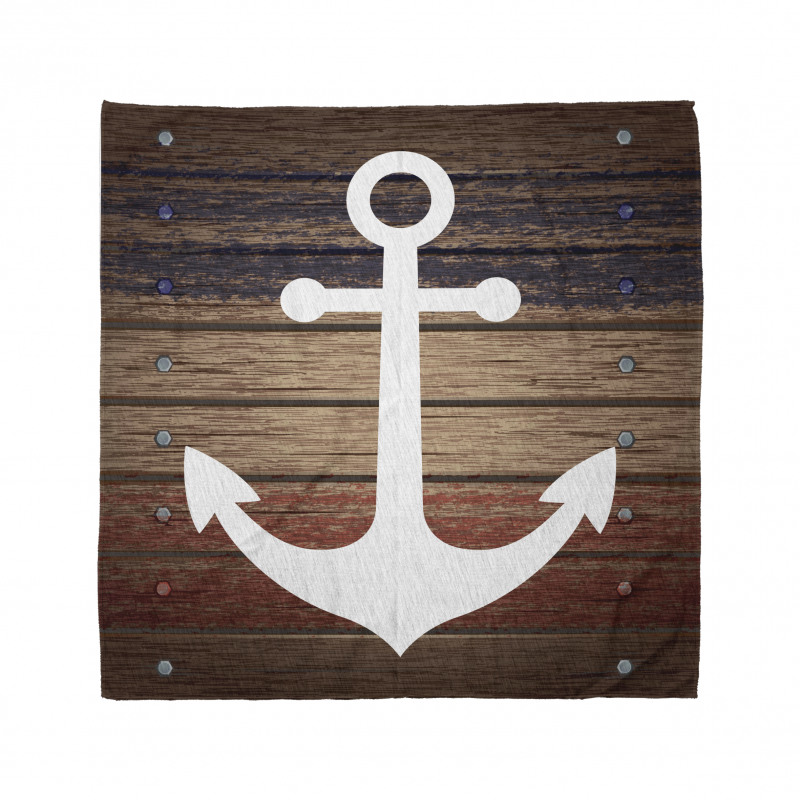 Boat Theme Anchor Motif Bandana