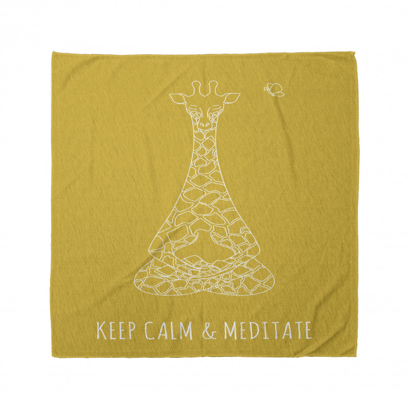 Meditating Giraffe Bandana