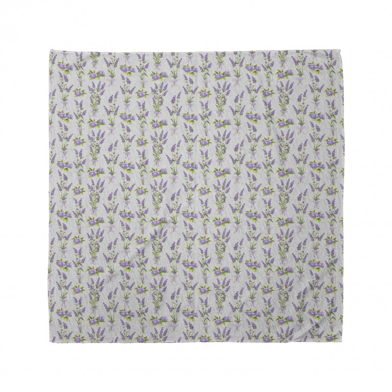 Lavender Hydrangea Art Bandana