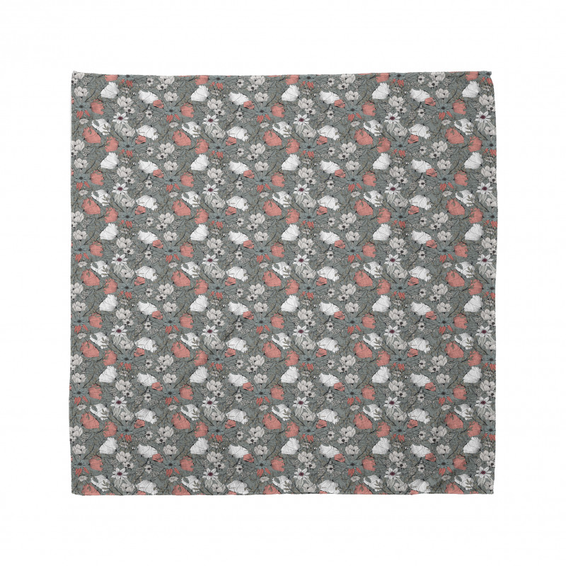 Rustic Flowers Pattern Bandana