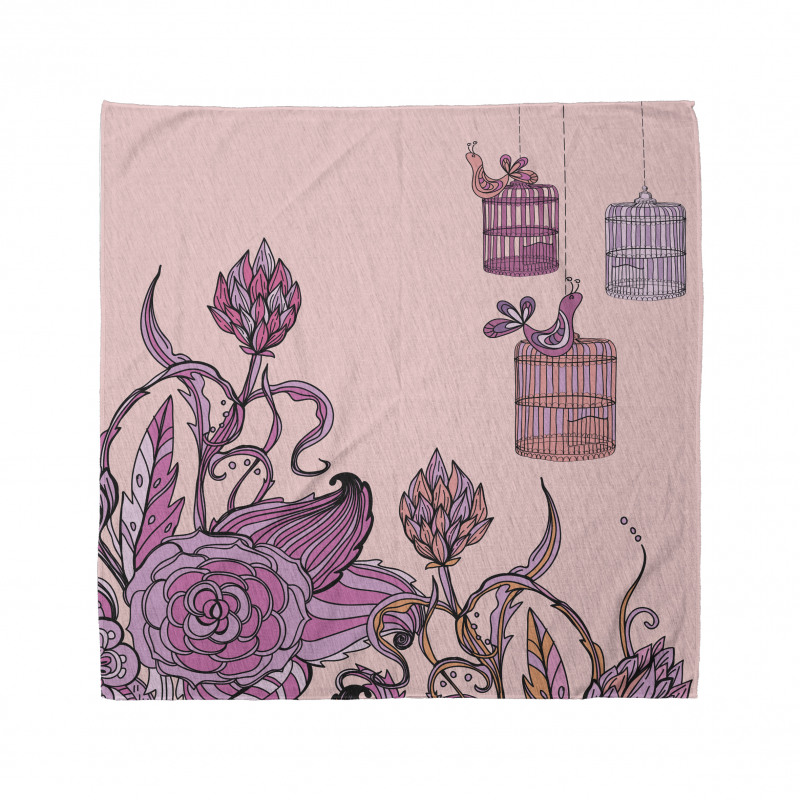 Bird Cage Flora Bandana