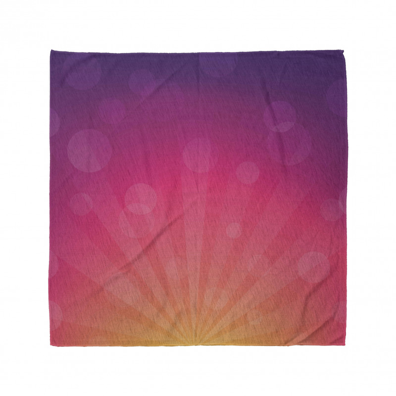 Ombre Circles Bandana