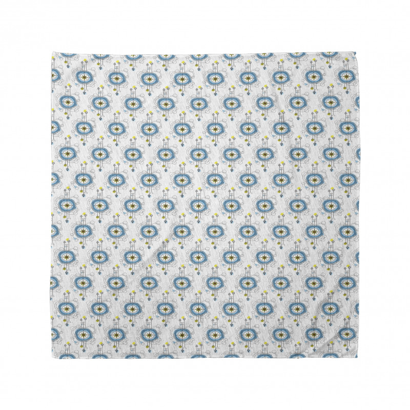 Aquarelle Compass Travel Bandana